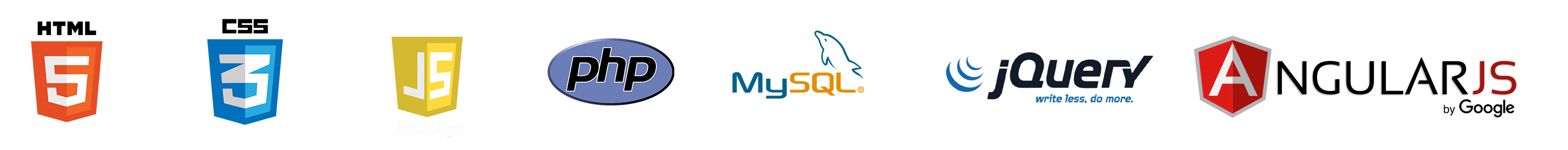 webdevelopment logos