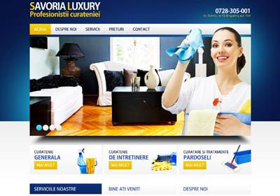 IWS launches the www.savoria-curatenie.ro website, within the project www.websiteuri.ro
