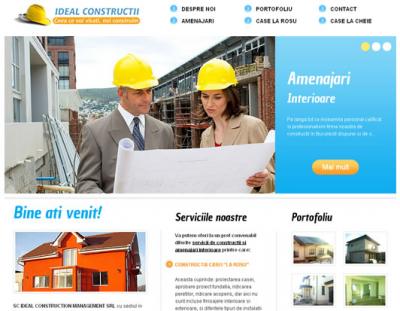 IWS launches a new website, www.ideal-constructii.ro, within the project www.websiteuri.ro