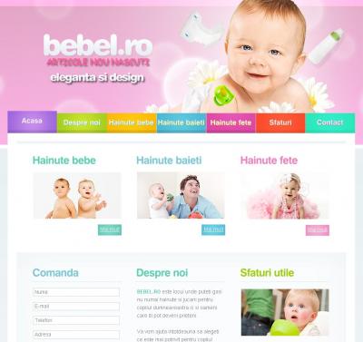 IWS launches a new website, www.bebel.ro, within the project www.websiteuri.ro