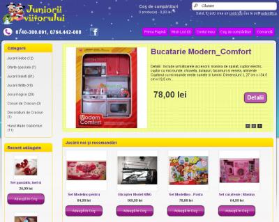 IWS launches the online store www.lumea-cadourilor-online.ro, within the project www.websiteuri.ro