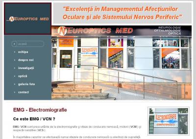 IWS launches a new website, www.neuroptics.ro, within the project www.websiteuri.ro