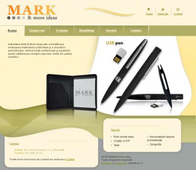 IWS launches a new website, www.mark-moreideas.ro, within the project www.websiteuri.ro