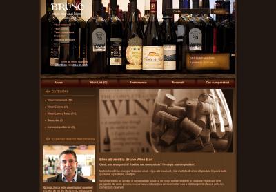 IWS launches the online store www.brunowine.ro, within the project www.websiteuri.ro 