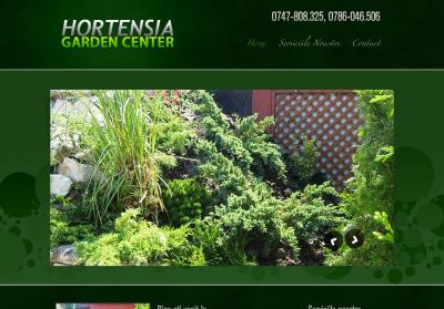 IWS launches a new website, www.hortensiagarden.ro, within the project www.websiteuri.ro