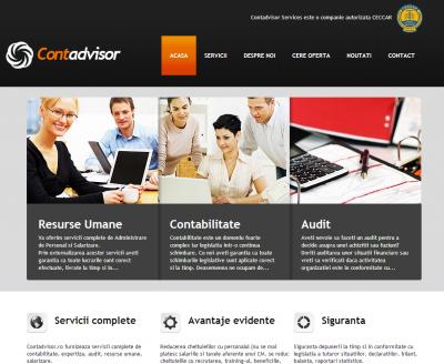 IWS launches a new website, www.contadvisor.ro, within the project www.websiteuri.ro