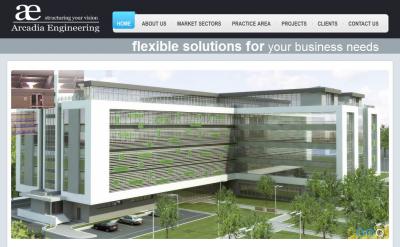 IWS launches a new website, www.arcadiaengineering.ro, within the project www.websiteuri.ro