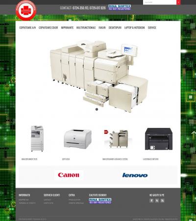 IWS launches the online store www.printer-expert-romania.ro, within the project www.websiteuri.ro 