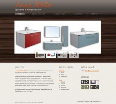 IWS launches a new website, www.avensysmobilier.ro, within the project www.websiteuri.ro
