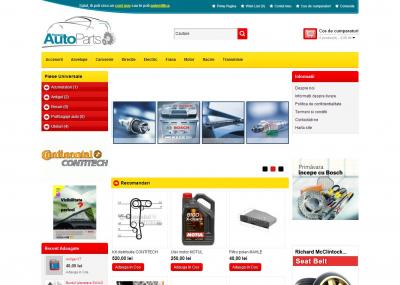 IWS launches the online store www.depozitul-de-piese-auto.ro, within the project www.websiteuri.ro 