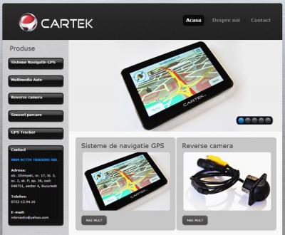 IWS launches a new website, www.cartek.ro, within the project www.websiteuri.ro