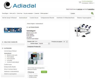 IWS launches a new online store, www.adiadal.ro, within the project www.websiteuri.ro