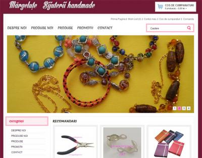 IWS launches a new online store, www.margelutebijuterii.ro, within the project www.websiteuri.ro