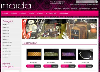 IWS launches a new online store, www.inaidamax.ro, within the project www.websiteuri.ro