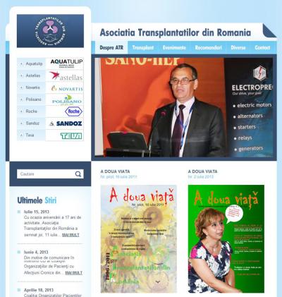 IWS launches a new website, www.e-transplant.ro, within the project www.websiteuri.ro