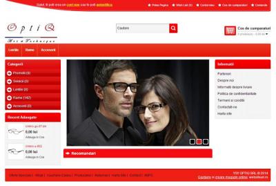 IWS launches a new online store, www.optiq.ro, within the project www.websiteuri.ro