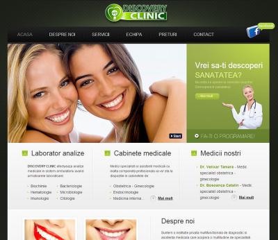 IWS launches a new website, www.discoveryclinic.ro, within the project www.websiteuri.ro