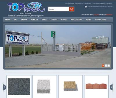 IWS launches a new online store, www.top-pavaj.ro, within the project www.websiteuri.ro