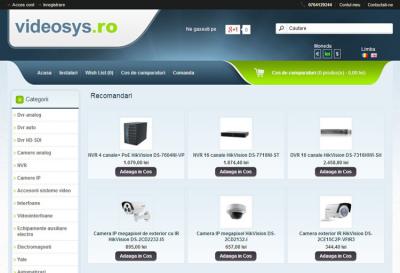 IWS launches a new online store, www.videosys.ro, within the project www.websiteuri.ro