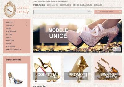 IWS launches a new online store, www.pantofi-trendy.ro, within the project www.websiteuri.ro