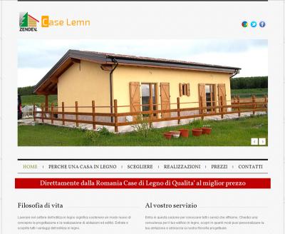IWS launches a new website, www.caseinlegnozendev.it, within the project www.websiteuri.ro