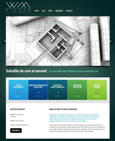 IWS launches a new website, www.studiigeotopo.ro, within the project www.websiteuri.ro