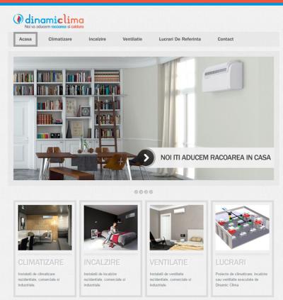 IWS launches a new website, www.dinamic-clima.ro, within the project www.websiteuri.ro