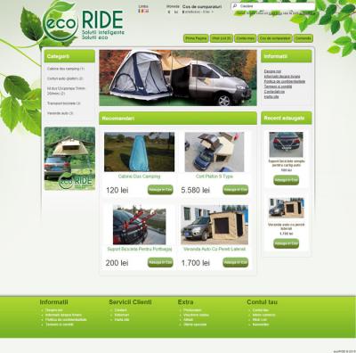 IWS launches a new online store, www.eco-ride.ro, within the project www.websiteuri.ro