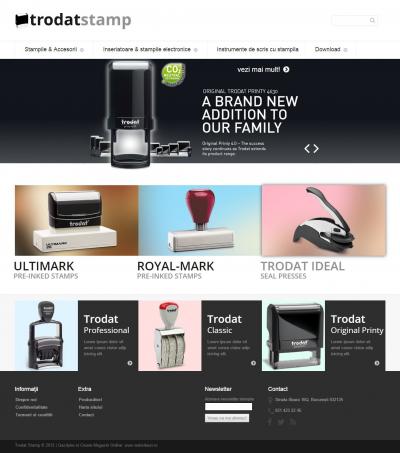 IWS launches a new online store, www.trodatstamp.ro, within the project www.websiteuri.ro