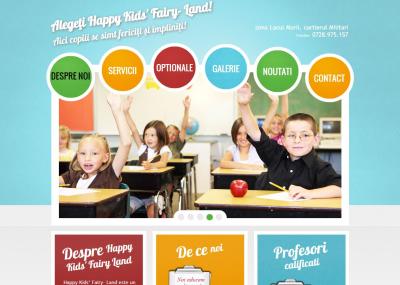 IWS launches a new website, www.happykids-fairyland.ro, within the project www.websiteuri.ro