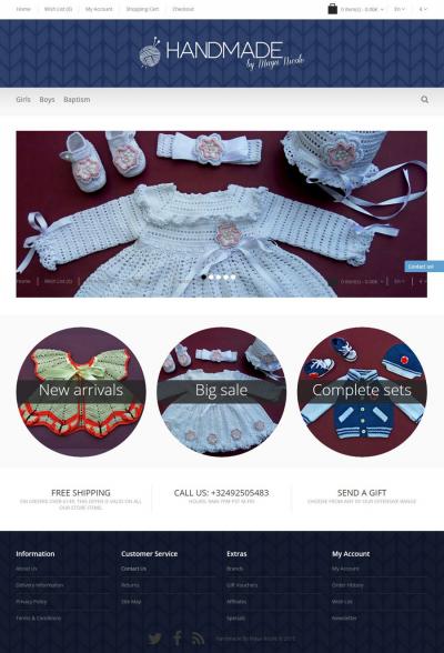 IWS launches a new online store, www.handmadebymayanicole.com, within the project www.websiteuri.ro