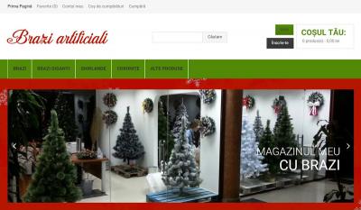 IWS launches a new online store, www.bradutiartificiali.ro, within the project www.websiteuri.ro