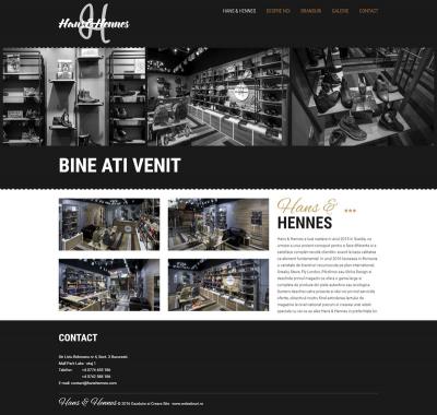 IWS launches a new online store, www.hanshennes.ro, within the project www.websiteuri.ro