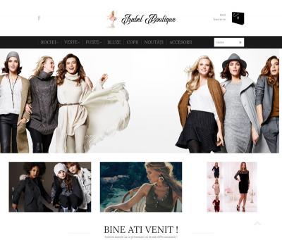 IWS launches a new online store, www.izabel-boutique.ro, within the project www.websiteuri.ro