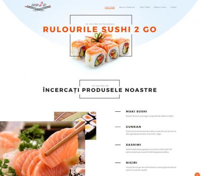 IWS launches a new website, www.livrare-sushi.ro, within the project www.websiteuri.ro