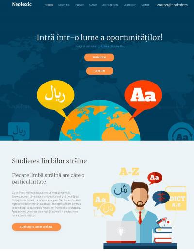 IWS launches a new website, www.neolexic.ro, within the project www.websiteuri.ro