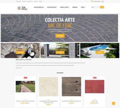 IWS relaunches a new online store, www.top-pavaj.ro, within the project www.websiteuri.ro