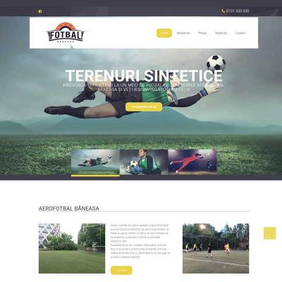 IWS launches a new website, www.aerofotbal.ro, within the project www.websiteuri.ro