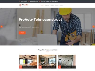IWS launches a new website: www.proactiv-tehnoconstruct.ro