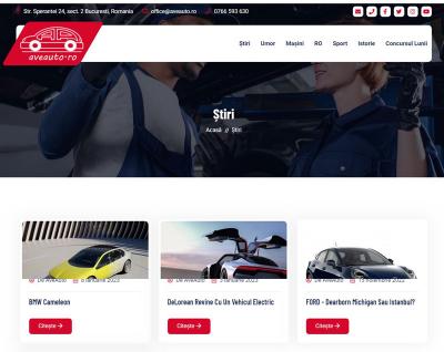 IWS launches a new website, www.aveauto.ro