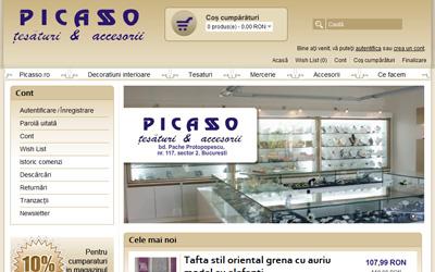 IWS launches the www.picasso.ro website, within the project www.websiteuri.ro