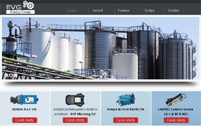 IWS launches the www.evg-energy.com website, within the project www.websiteuri.ro 
