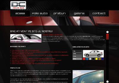 IWS releases the www.folie-auto-autorizata.ro website, within the project www.websiteuri.ro